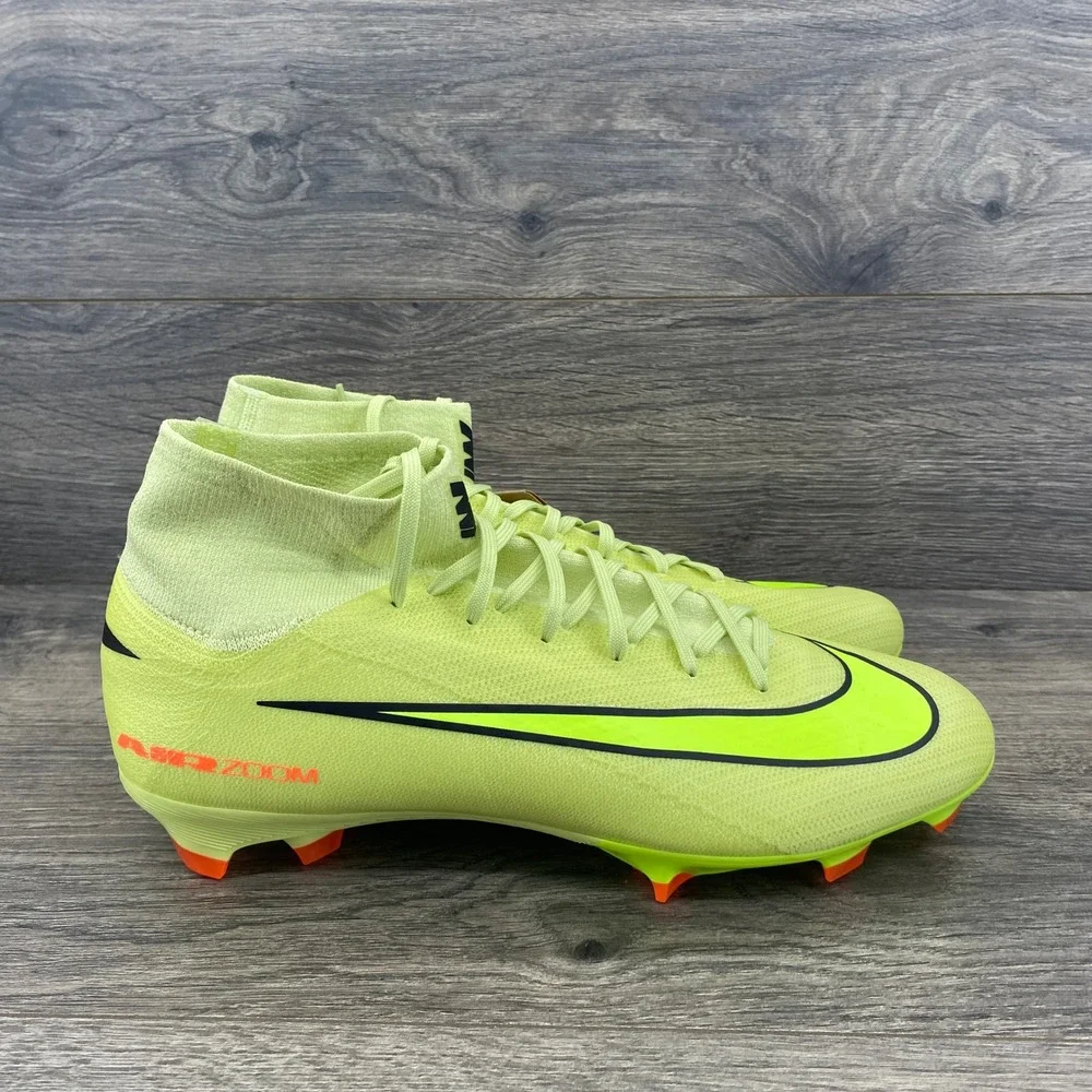 Nike Mercurial Superfly 10 Pro Soccer Cleats Mens 10 Volt Yellow HF9433-300